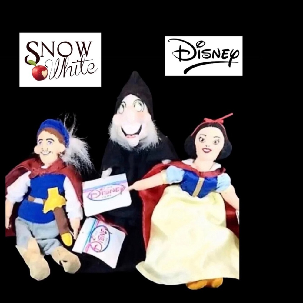 Disney Vintage Snow White Plush Doll Collection